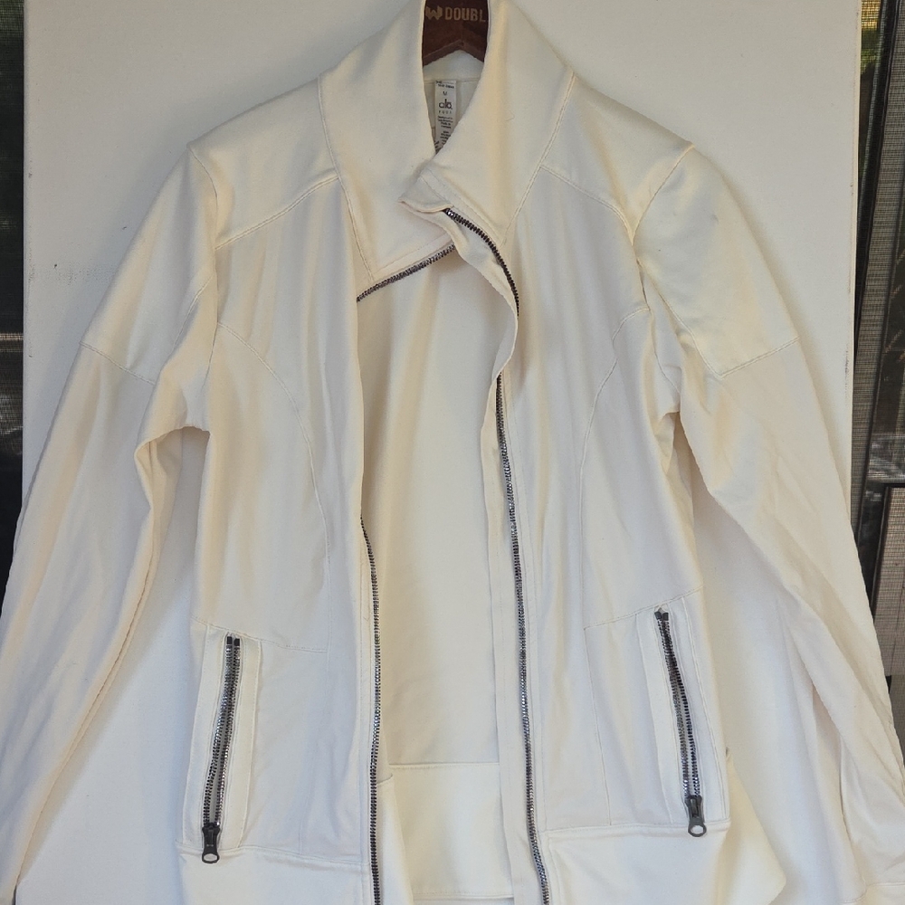 ALO Yoga Cream Jacket